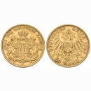 Deutschland Hamburg 20 Mark 1893 J