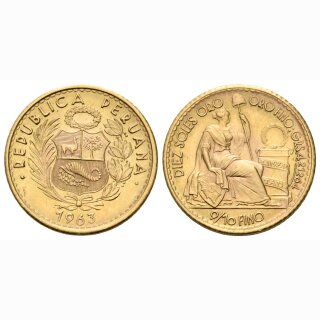 Peru 10 Soles 1963