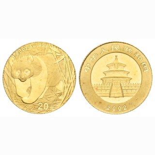 China 20 Yuan  2002