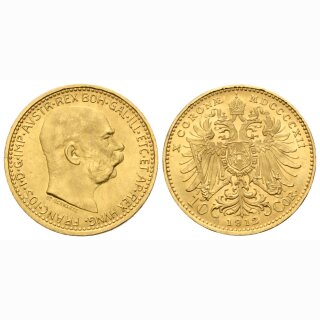 Ösersterrich 10 Kronen 1912
