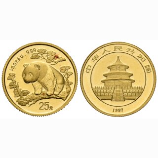 China 25 Yuan  1997 Panda