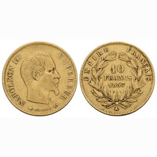 Frankreich 10 Francs 1857 A Napoleon III