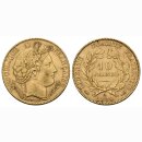 Frankreich 10 Francs 1899 A Ceres