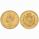 Italien Sardinnien 20 Lire 1841
