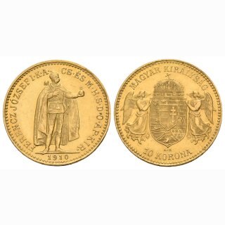 Ungarn 10 Kronen 1910