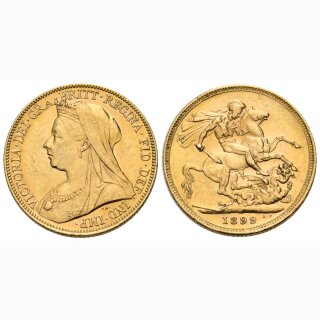 England Sovereign 1899