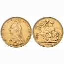 England Sovereign 1890