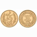 Tunesien 20 Francs 1900 A