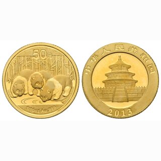 China 50 Yuan 2013 Panda