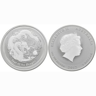 Australien 1 Dollar 2012 Lunar Drache