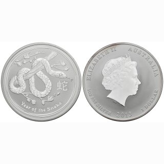Australien 1 Dollar 2013 Lunar Schlange
