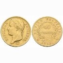 Frankreich 40 Francs 1812 A Napoleon