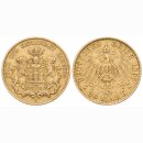 Deutschland Hamburg 20 Mark 1895 J