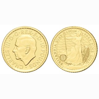 England 10 Pounds 2023 Charles III