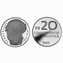 Schweiz 20 Franken 1993 B Paracelsus