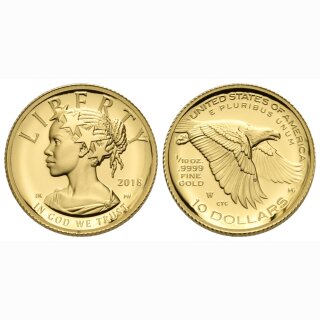 USA 10 Dollar  2018 Liberty