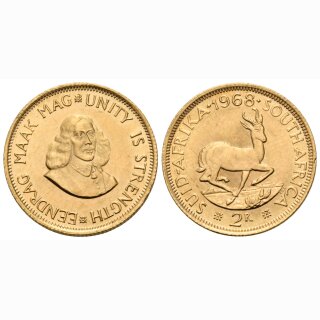 Südafrika 2 Rand 1968