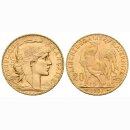 Frankreich 20 Francs 1907