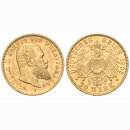 Dutschland Württemberg  20 Mark 1905 F