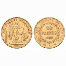 Frankreich 20 Francs 1887 A