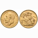 England Sovereign 1912 George V