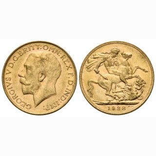 Australien Sovereign 1928 P George V