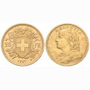 Schweiz 20 Franken  1897 B