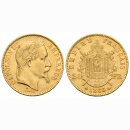 Frankreich 20 Francs 1866 BB