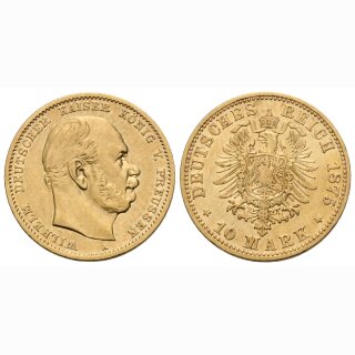 Deutschland 10 Mark 1876 A