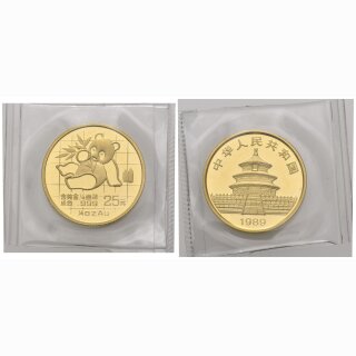 China 25 Yuan 1989