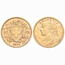 Schweiz 20 Franken 1904 B Vreneli