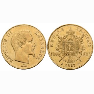 Frankreich 100 Francs 1857 A Napoleon III