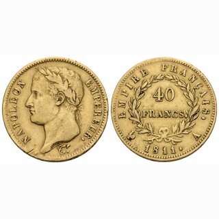 Frankreich 40 Francs 1811 A Napoleon