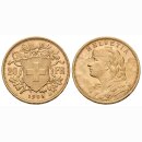 Schweiz 20 Franken 1903 B Vreneli