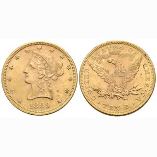 1899 USA 10 Dollar