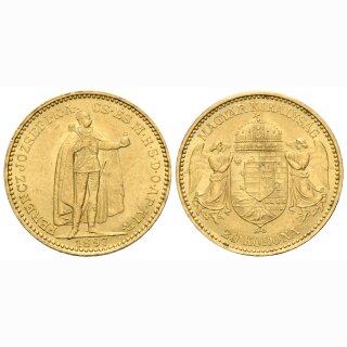 Ungarn 20 Korne 1897