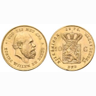 Niederland 10 Gulden 1875