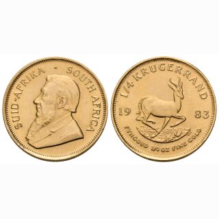 Südafrika 1/4 Unze 1983