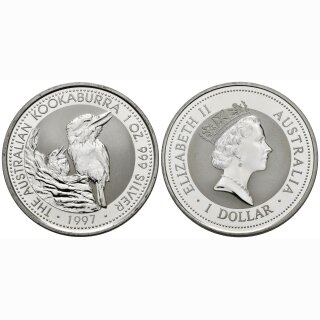 Australien 1 Dollar 1997 Kokaburra