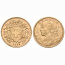 Schweiz 20 Franken 1905 B Goldvreneli