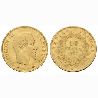 Frankreich  10 Francs 1857 A