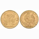 Frankreich 10 Francs 1906 Coq