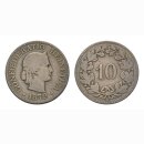 10 Rappen 1879 Schweiz