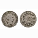 10 Rappen 1882 Schweiz