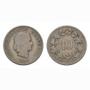 10 Rappen 1883 Schweiz