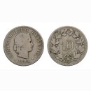 10 Rappen 1884 Schweiz