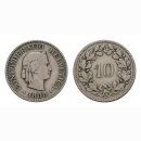 10 Rappen 1898 Schweiz