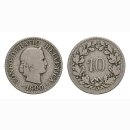 10 Rappen 1900 Schweiz