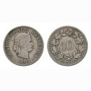 10 Rappen 1902 Schweiz