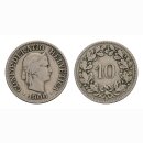 10 Rappen 1906 Schweiz